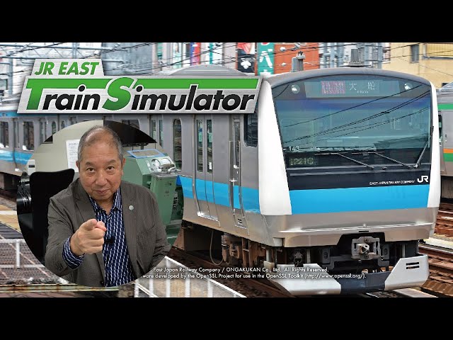 緊急生配信】JR EAST Train Simulator早期アクセス版を向谷実が語る