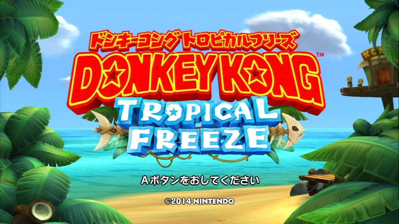 Live commentary] Donkey Kong Tropical Freeze commentary part 1-1