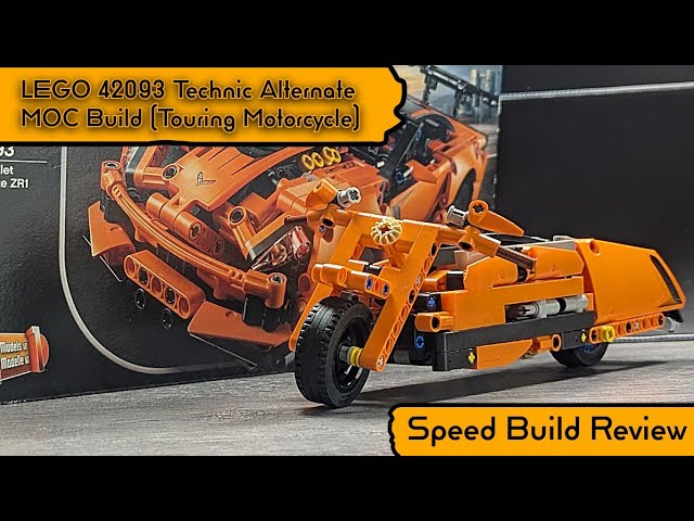 LEGO 42093 Technic Alternate MOC Build (Touring Motorcycle) - LEGO
