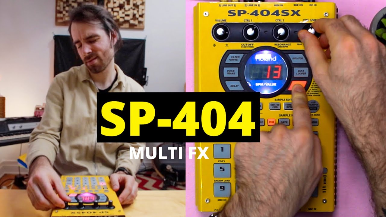How to Set Up SP404 Multi FX | Every Step of the way - YouTube