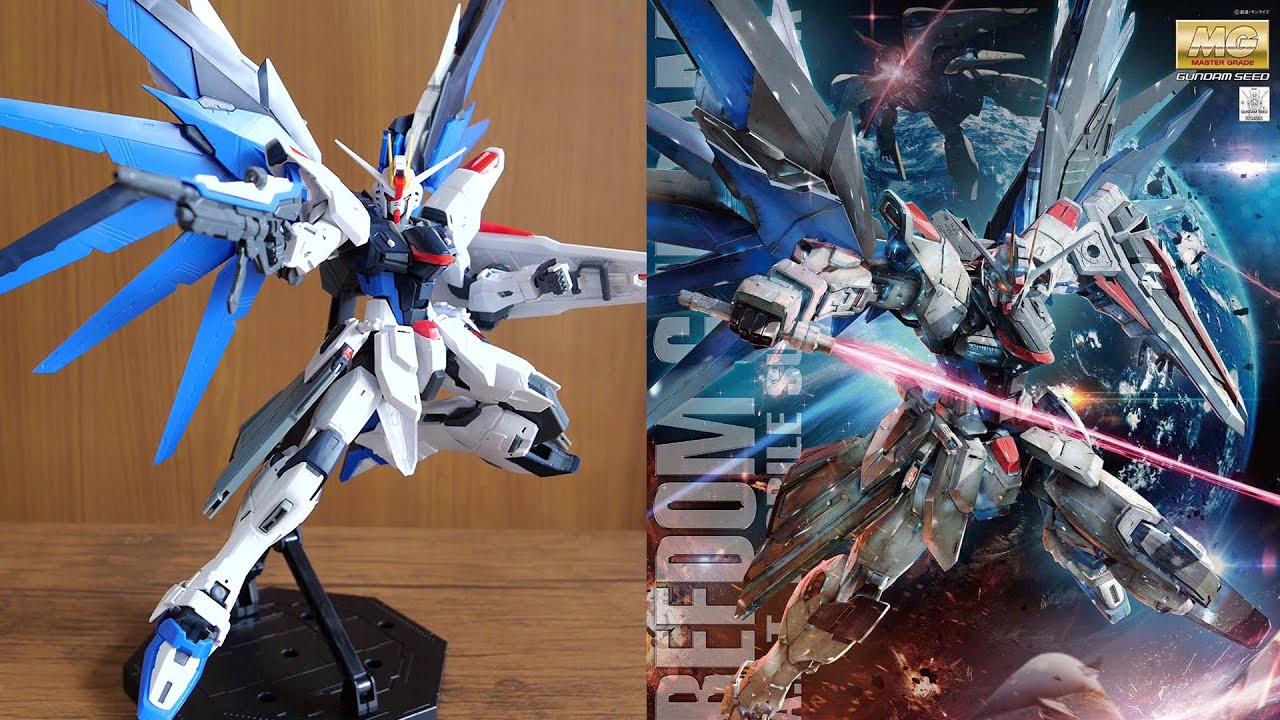 Gunpla] MG 1/100 Freedom Gundam Ver.2.0 Review [Mobile Suit Gundam