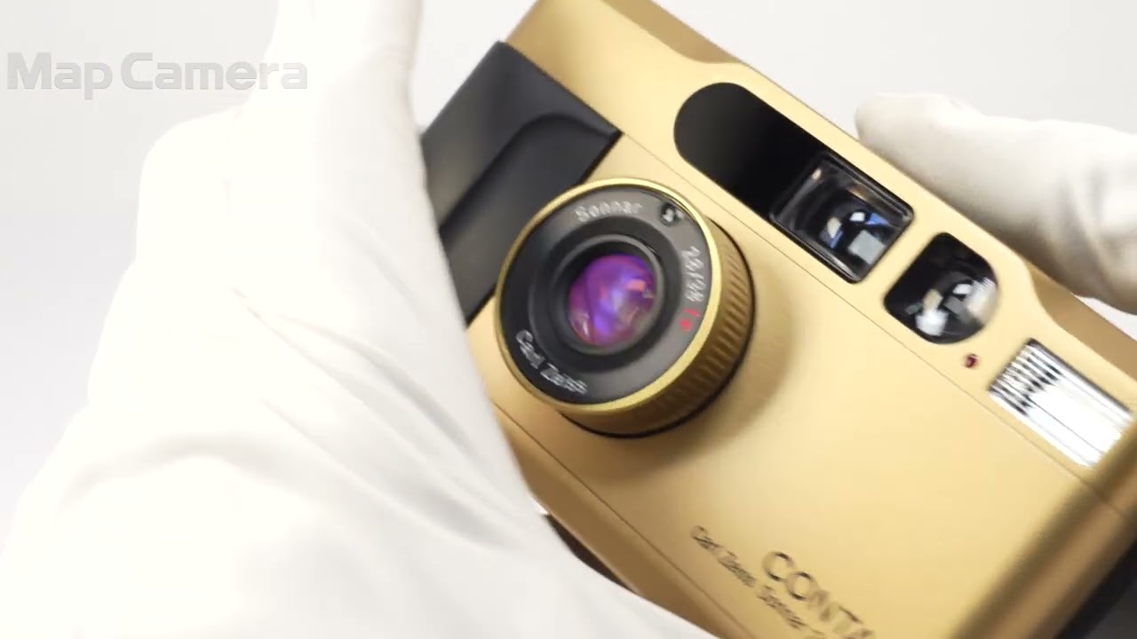 CONTAX (コンタックス) T2 チタンゴールド 良品 - YouTube