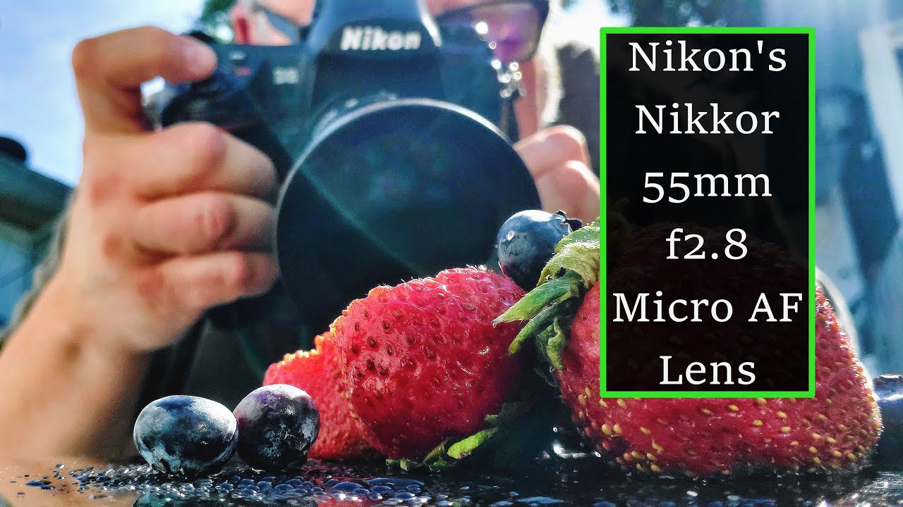 Nikkor 55mm f2.8 Micro AF Rare Lens from Nikon on the D3 for