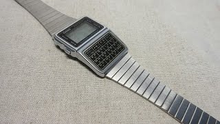 データバンク 電池交換 DBC-610 CASIO DATEBANK REPLACEMENT METHOD