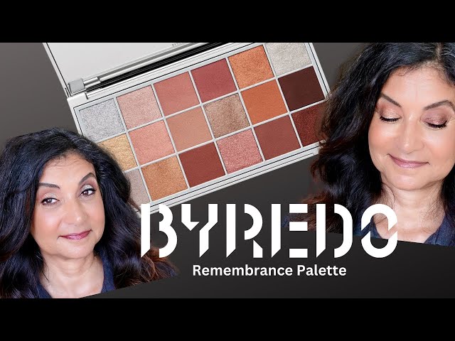 Byredo Remembrance Eyeshadow Palette | 4 looks | - YouTube