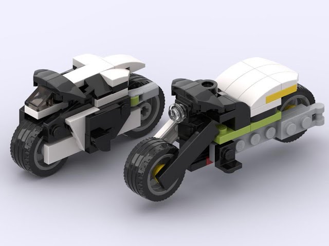 LEGO® 76900 Alternate Build - Koenigsegg Jesko - Kawasaki Ninja ZX