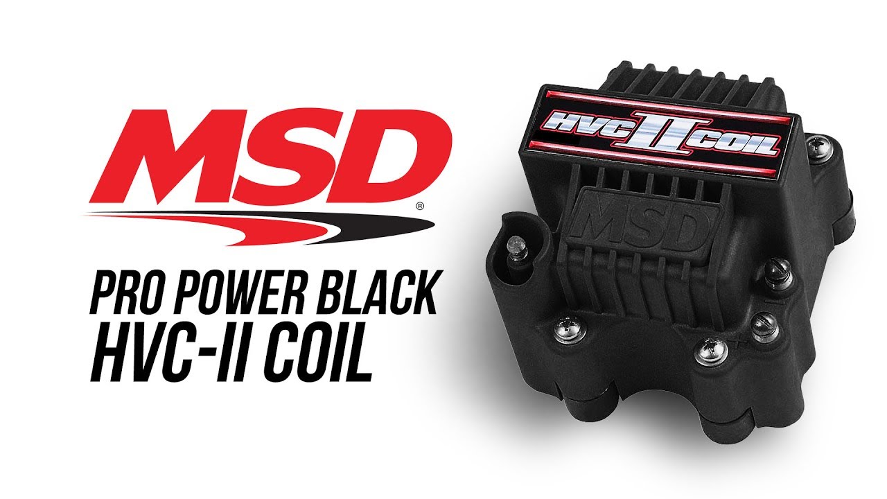 MSD Pro Power Black HVC II Coil - YouTube