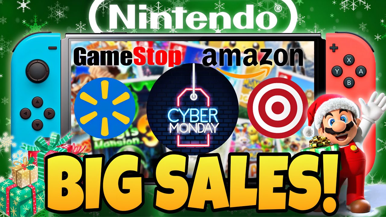 Huge NEW Nintendo Switch Cyber Monday Sales Just Appeared! - YouTube