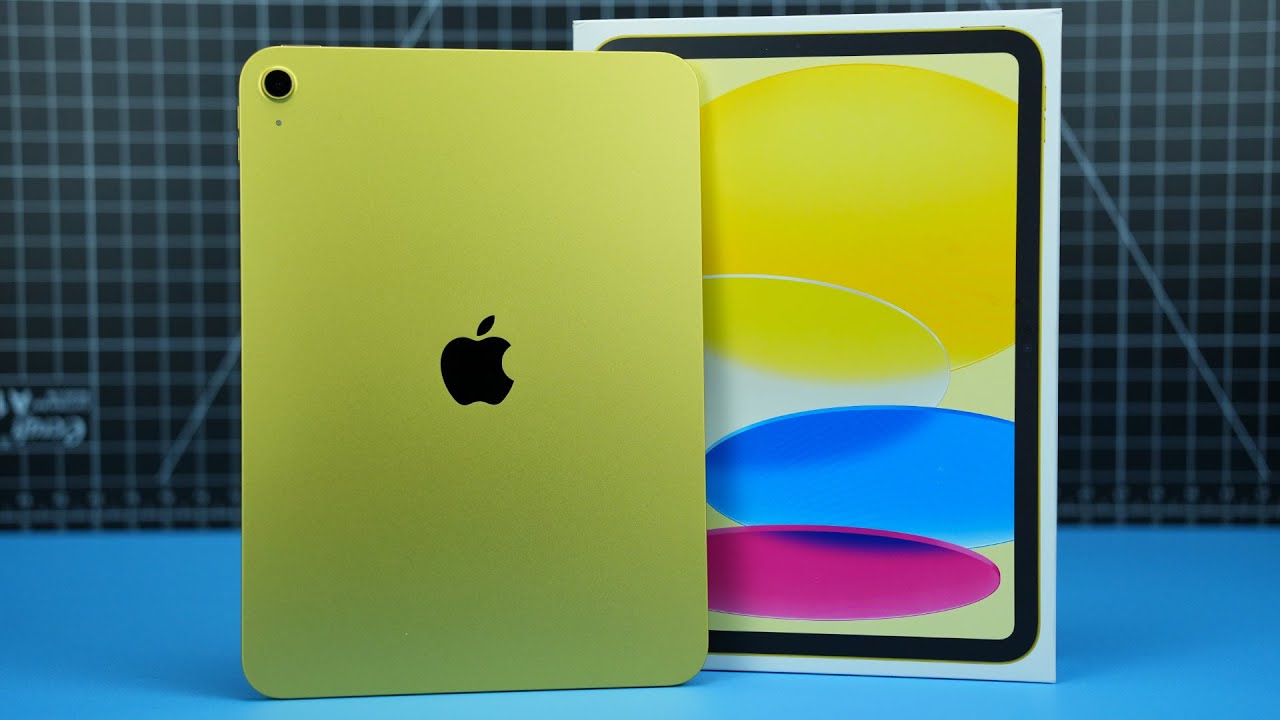 Unboxing iPad 11 (2025) Yellow 128gb - YouTube