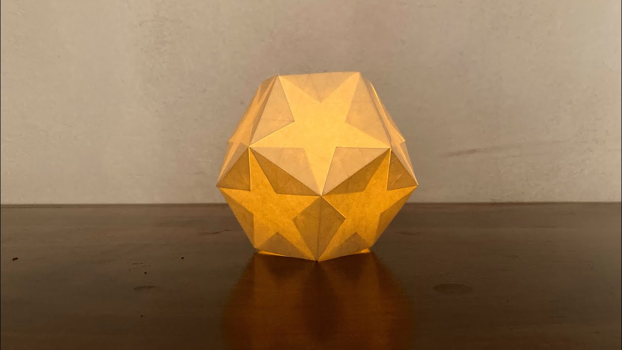 簡単 クリスマス 紙工作 星のランプ 作り方 Easy! diycrafts how to