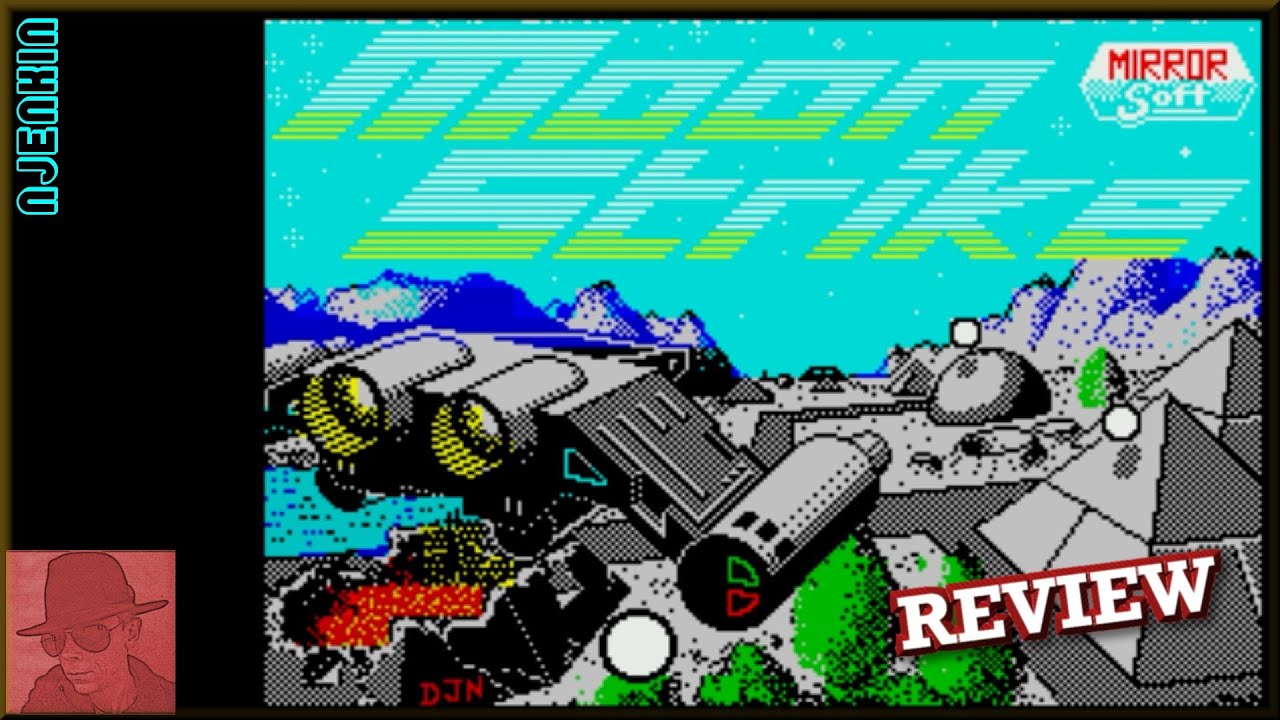 Moon Strike - on the ZX Spectrum 48K !! with Commentary - YouTube