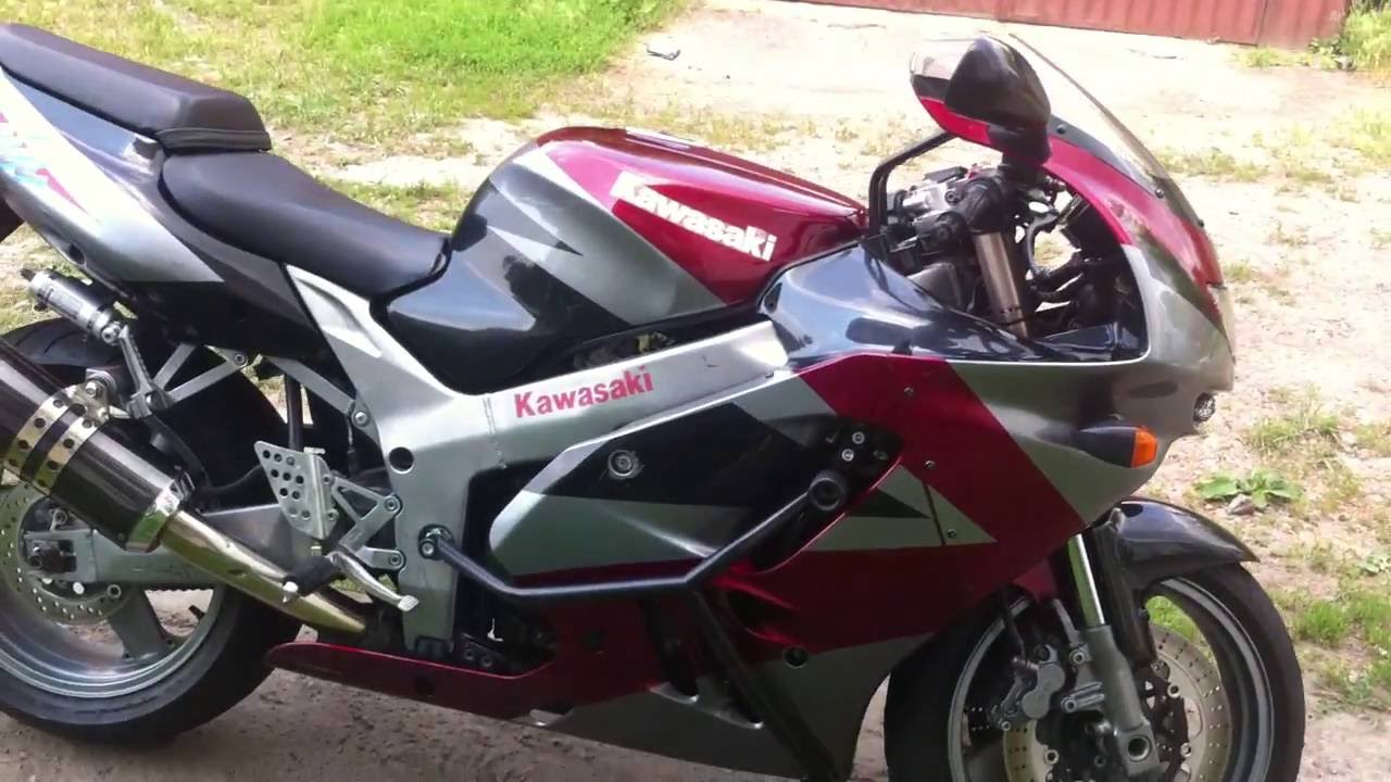 Kawasaki ZX9R 1995 - YouTube