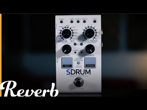 DigiTech SDRUM Auto-Drummer Pedal | Reverb Demo - YouTube