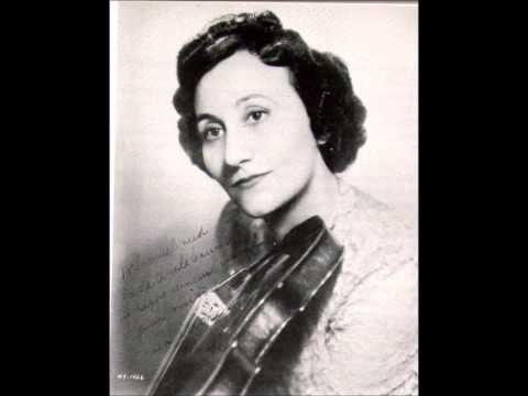 Erica Morini (エリカ・モリーニ) - ヴァイオリニスト | 演奏家