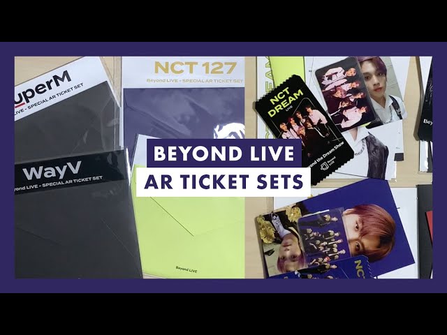 Haul ☆ Beyond Live Special AR Ticket Sets ☆ SuperM, WayV, NCT