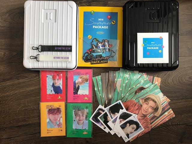 LIVE UNBOXING] [ENGSUB CC] BTS SUMMER PACKAGE 2018 IN SAIPAN - YouTube