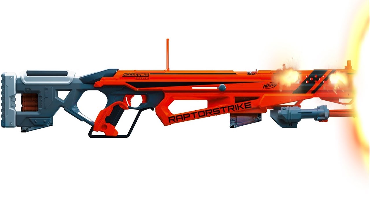 NERF ELITE ACCUSTRIKE RAPTORSTRIKE | Nerf Blaster Review! - YouTube