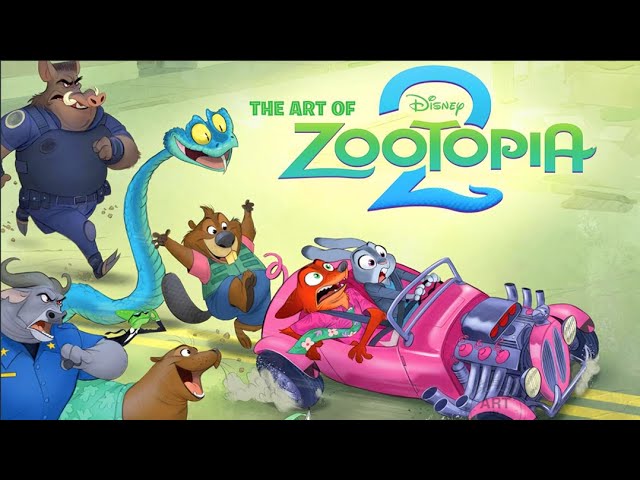The Art of Zootopia 2 (Disney) - Quick flip through Artbook
