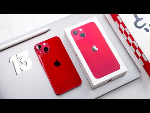 iPhone 13 Mini UNBOXING - PRODUCT RED (This is the Mini to Get