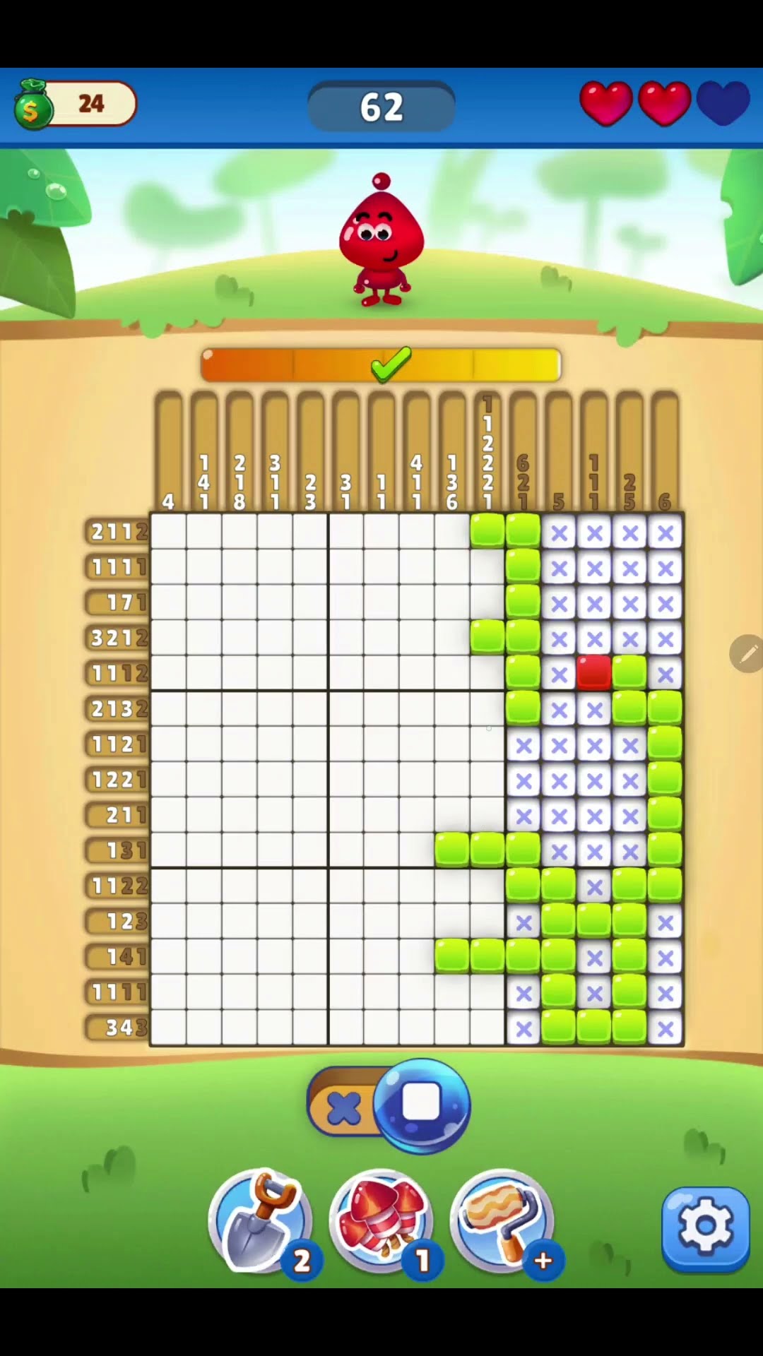 Nono Crossing Level 62 #gameplay #nonocrossing #shorts - YouTube