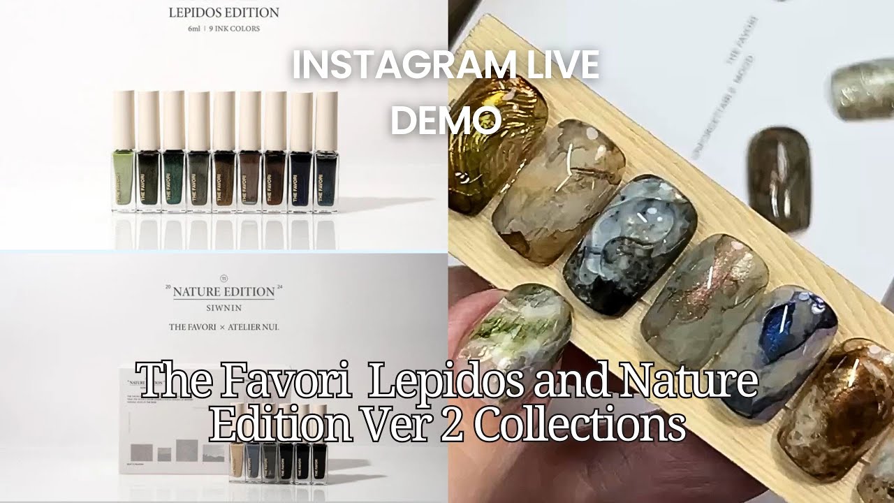 The Favori Muse Ink Satin Edition 2 Demo - Instagram Live