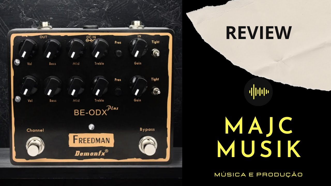 BE-ODX Plus - DemonFx - Dual Channel Ovrdrive - YouTube