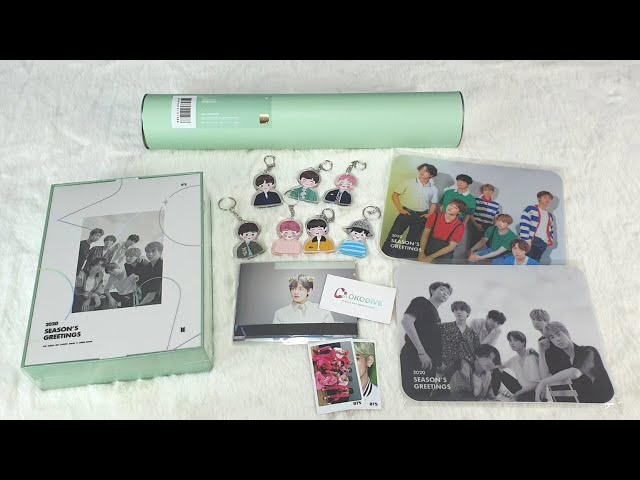 UNBOXING BTS 2020 SEASON'S GREETINGS - YouTube