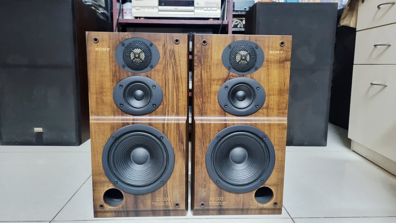 SONY Stereo 3WAY Bookshelf Speaker SS-G33/For Sale/Infinity Audio