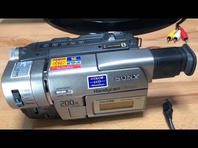 Sony CCD-TRV37 Handycam - YouTube