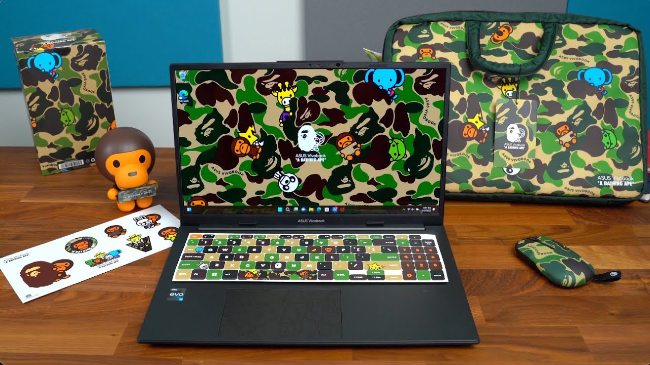 ASUS Vivobook S 15 OLED BAPE Edition Unboxing! - YouTube