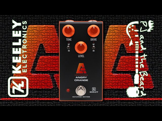 Keeley Electronics Angry Orange Distortion and Fuzz - Four Tones