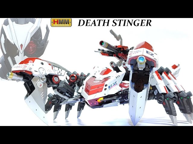 HMM デススティンガーを仮面ライダーアークワンのカラーリング塗装して