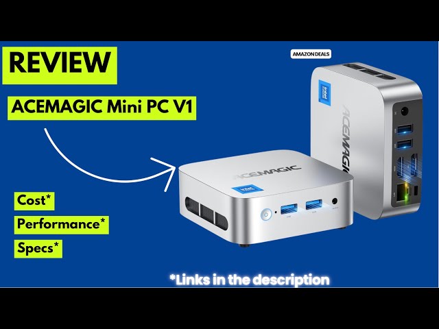 🔥 ACEMAGIC Mini PC V1 Review 2025 | Twin Lake N150, 16GB RAM