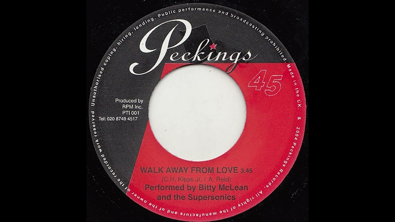 Ken Boothe - Walk Away From Love - YouTube