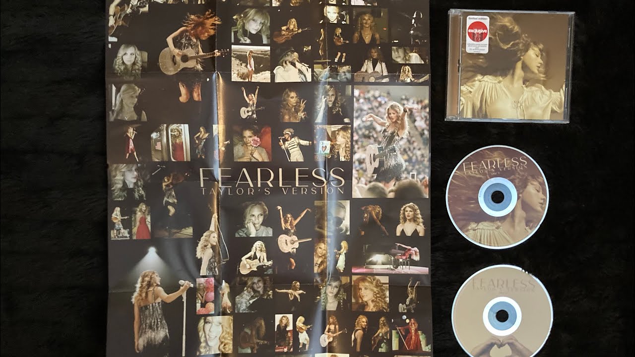 taylor swift - fearless (taylor's version) (target exclusive cd