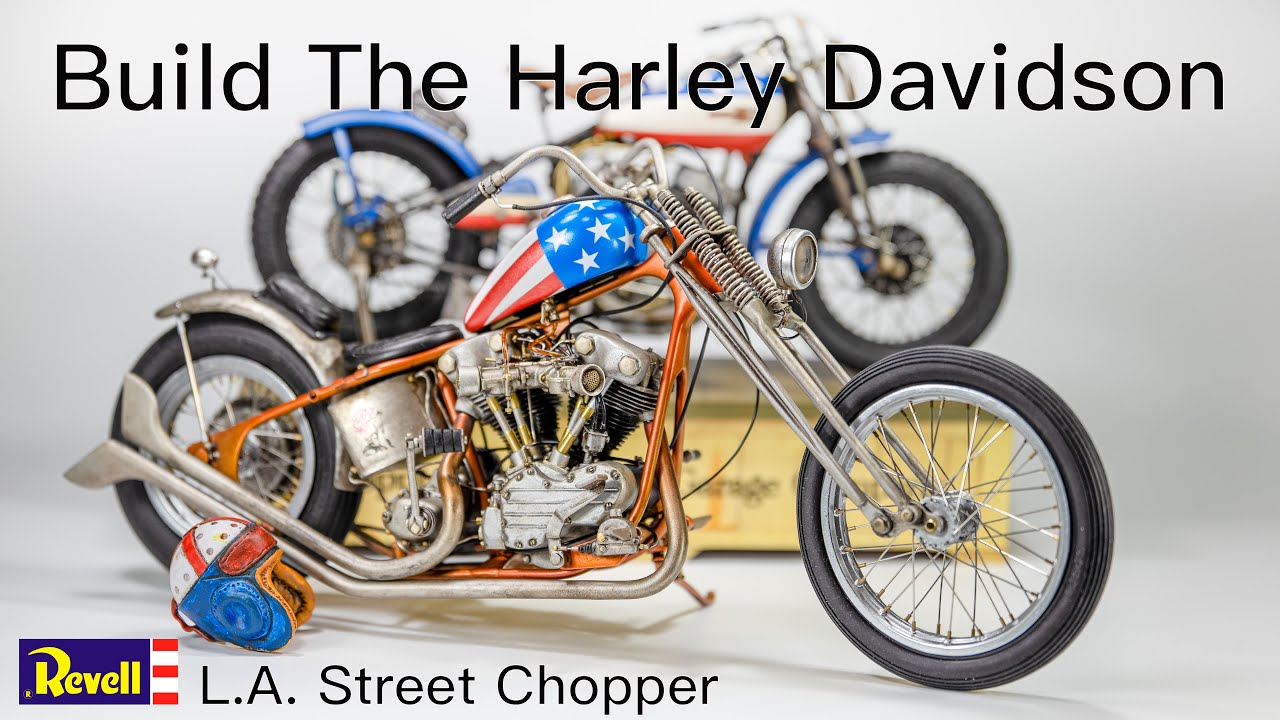 Build The Harley Davidson 1/12 IMAI - YouTube