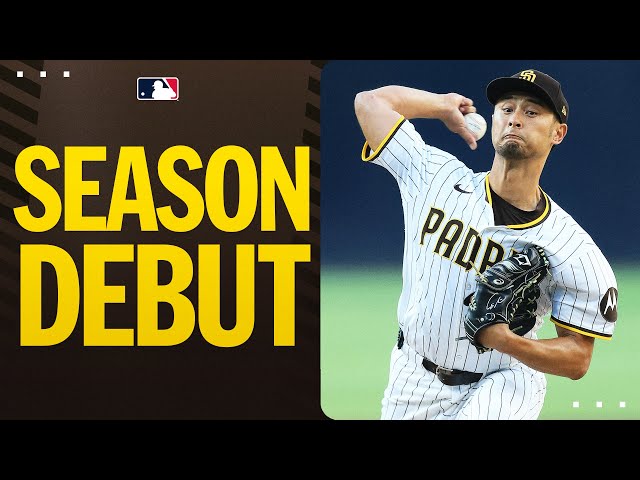 Yu Darvish makes his 2025 season debut for the Padres
