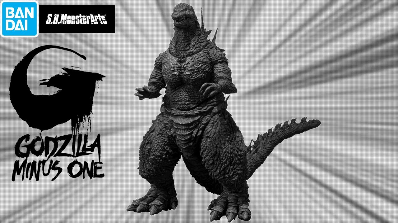 S.H.MonsterArts Godzilla (2023) Minus Color Ver. Review - YouTube