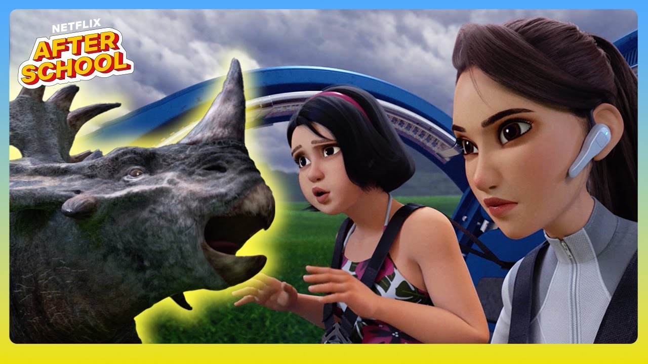 Sinoceratops Soccer ⚽️ Jurassic World: Camp Cretaceous | Netflix