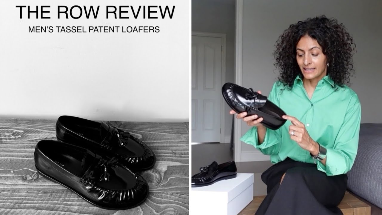 REVIEW - The Row Men's Tassel patent loafers. Fit/sizing, price