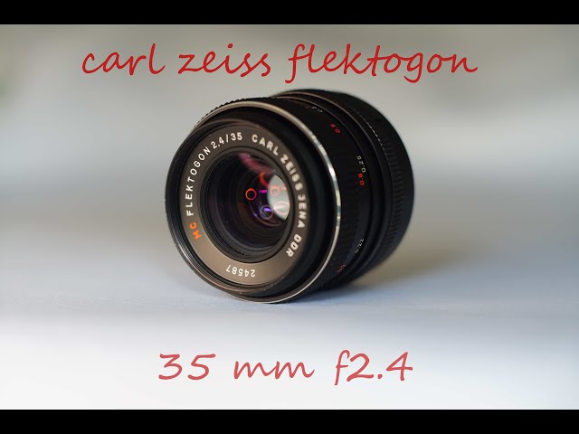 carl zeiss flektogon 35 mm f2.4 vintage lens, the beautifully