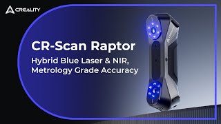 CR-Scan Raptor 3D Scanner | Metrology Grade Accuracy, 7 Blue Laser