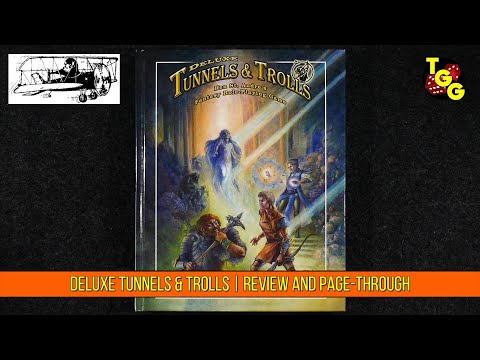 Deluxe Tunnels & Trolls | Review and Page-Through - YouTube