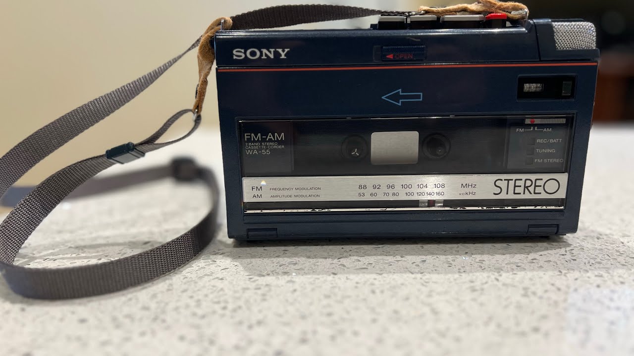 Sony WA-55: No REW/FF Repair - YouTube