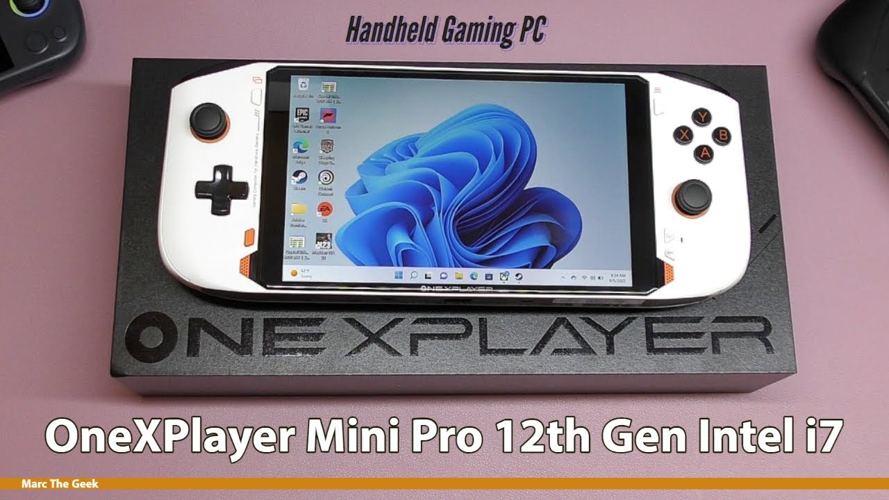 OneXPlayer Mini Pro 12th Gen Intel i7 Hands On - YouTube