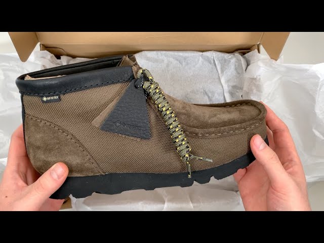Waterproof Wallabee - Clarks Wallabee Boot GTX - Unboxing and