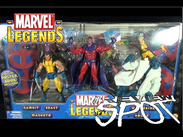 Throwback - Toybiz Marvel Legends X-men Legends Boxed Set - YouTube