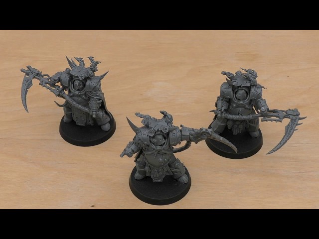 Death Guard - Deathshroud Terminators - Review (WH40K) - YouTube