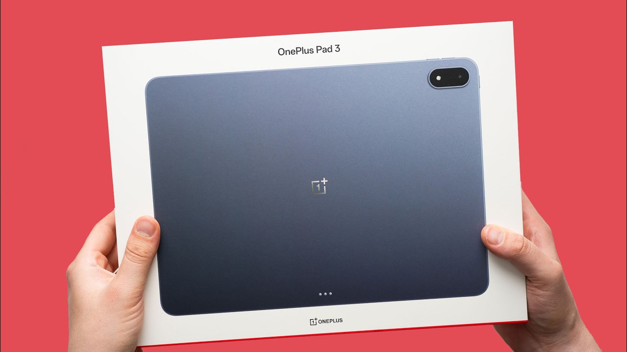 OnePlus Pad 3 Unboxing: First Snapdragon 8 Elite Tablet! - YouTube