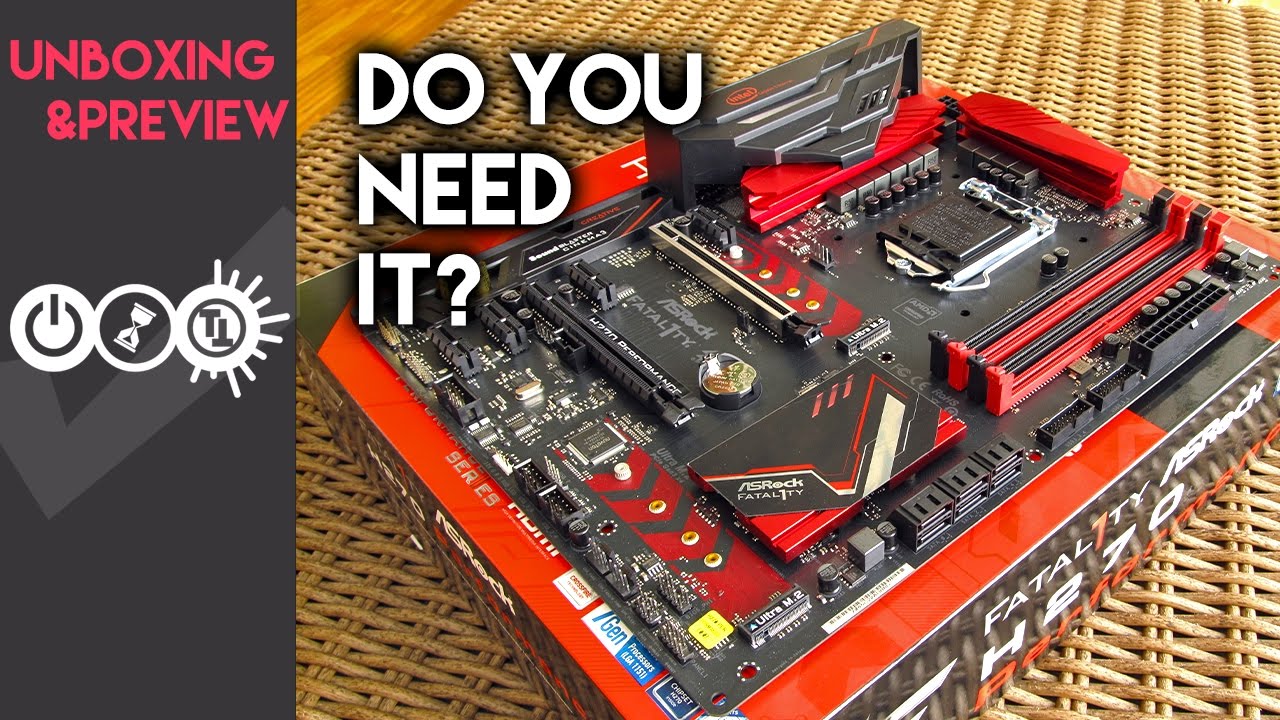 ASRock Fatal1ty H270 Performance Preview - A Bit Overdressed - YouTube